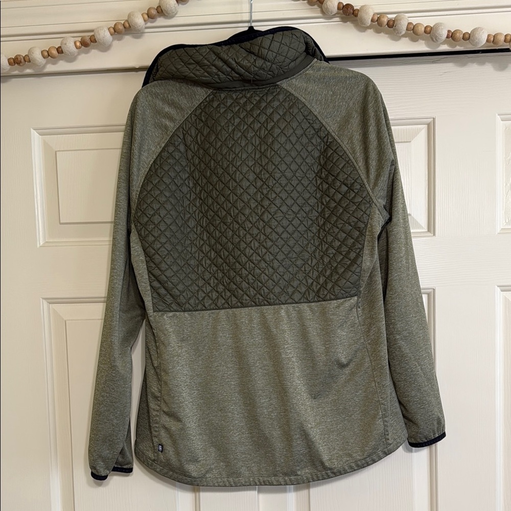 Burton Green Ski & Snow Jacket with Quilted Design - Picture 5 of 6